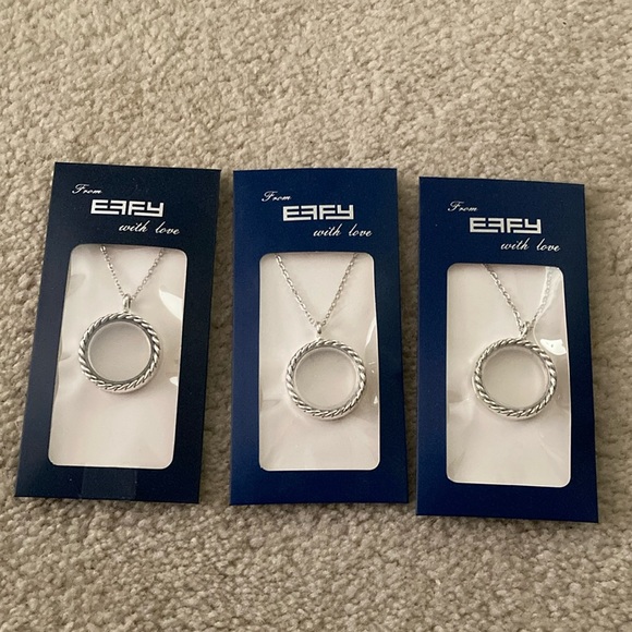 EFFY with love locket necklace - Picture 1 of 4